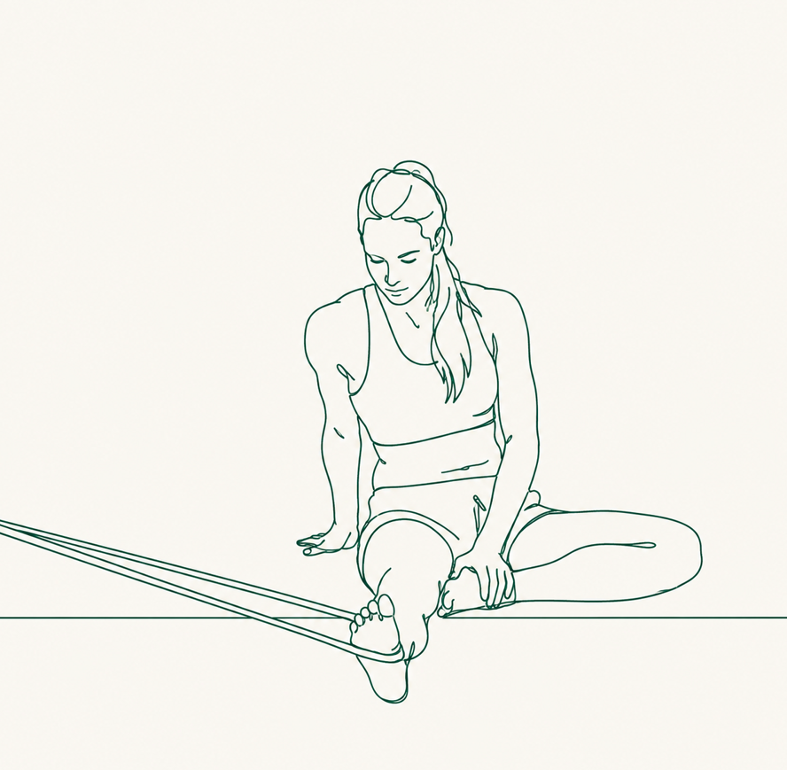 Banded ankle inversion